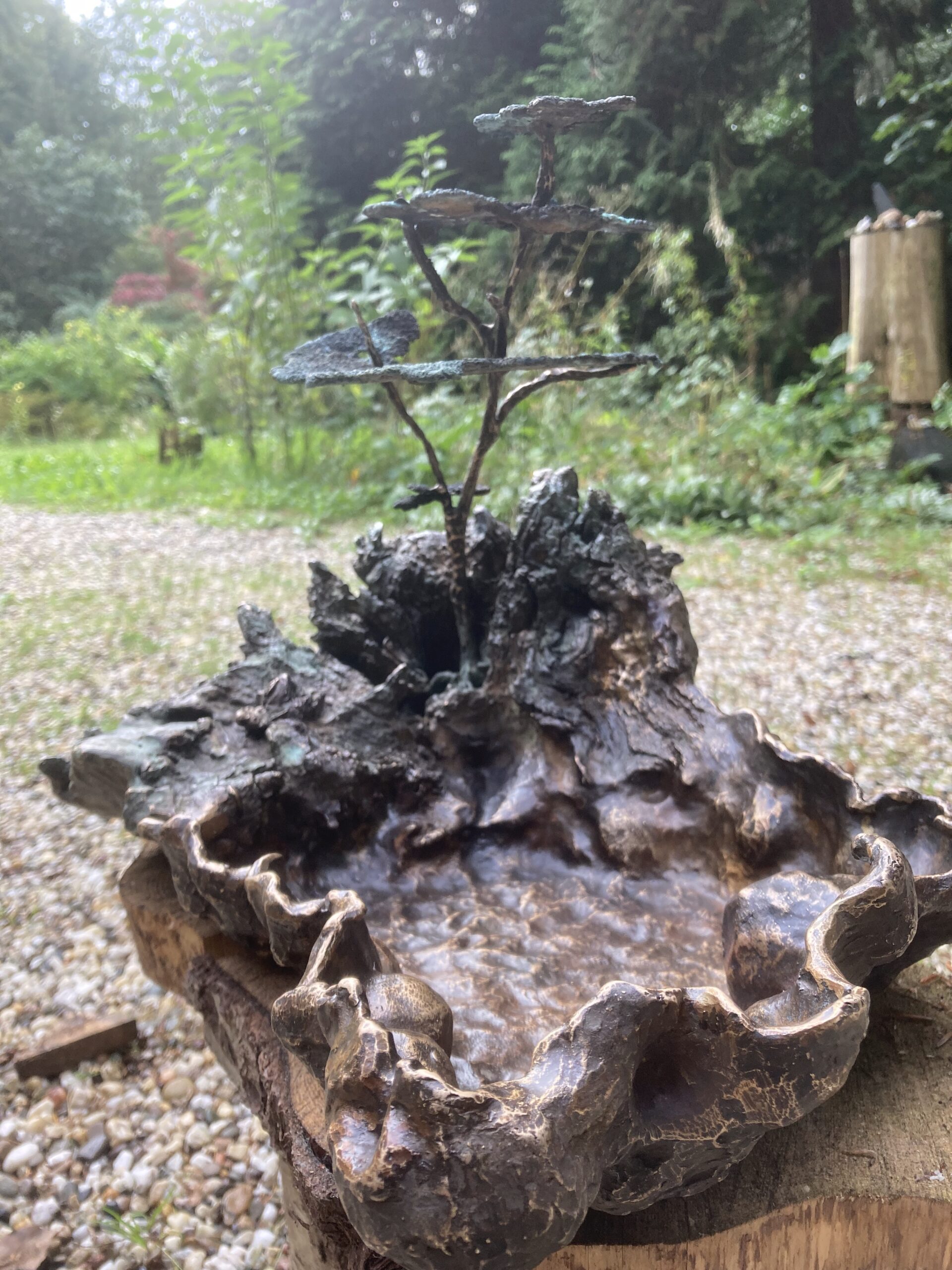 Badderen, 2024 - brons, l.41 x b.30 x h.35 cm