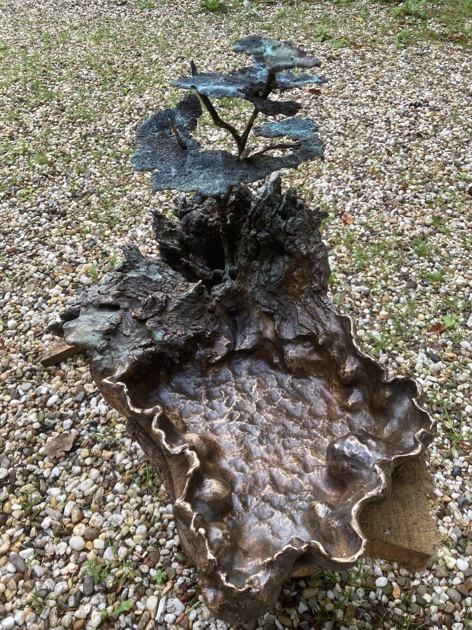 Badderen, 2024 - brons, l.41 x b.30 x h.35 cm