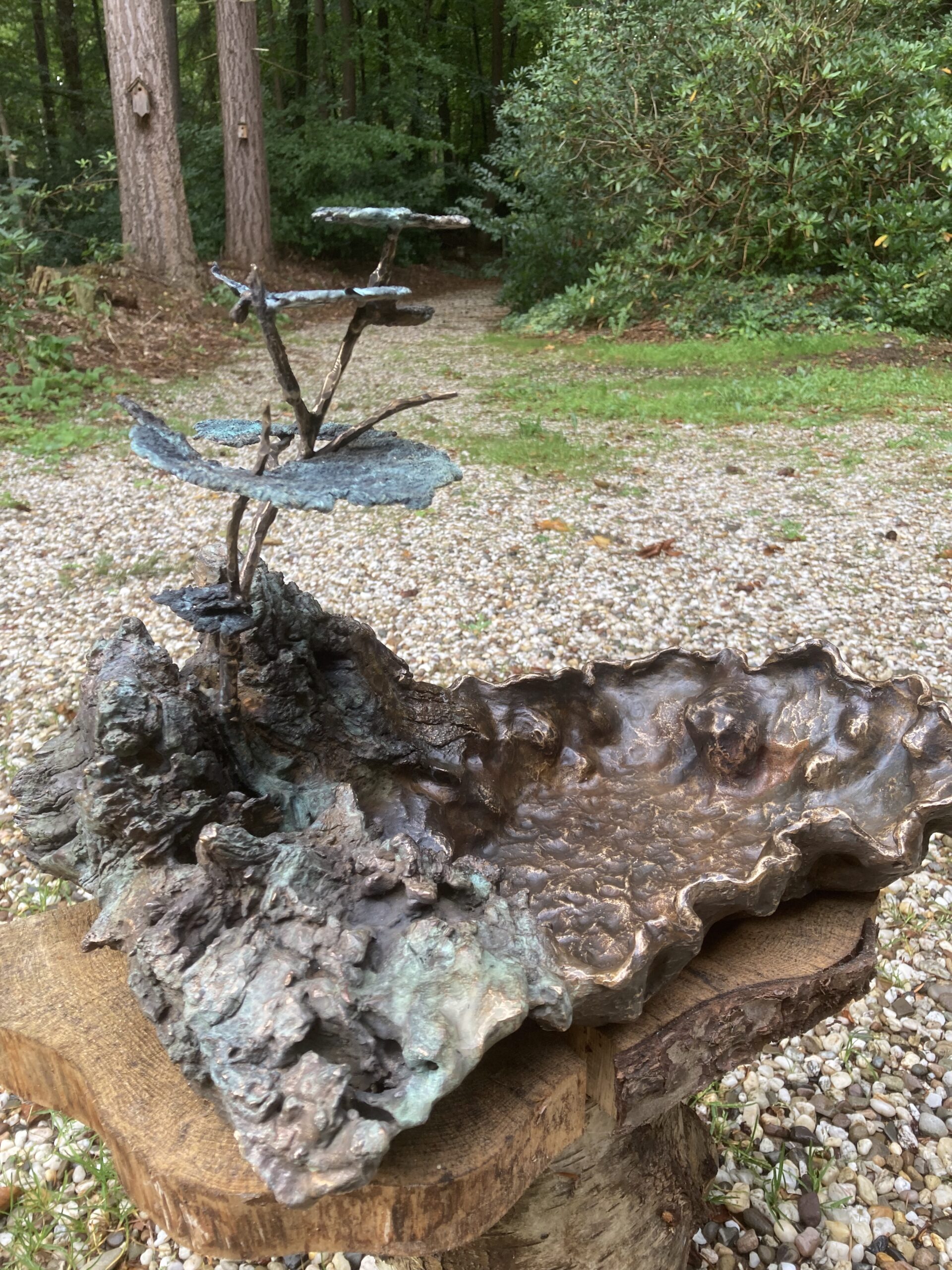 Badderen, 2024 - brons, l.41 x b.30 x h.35 cm