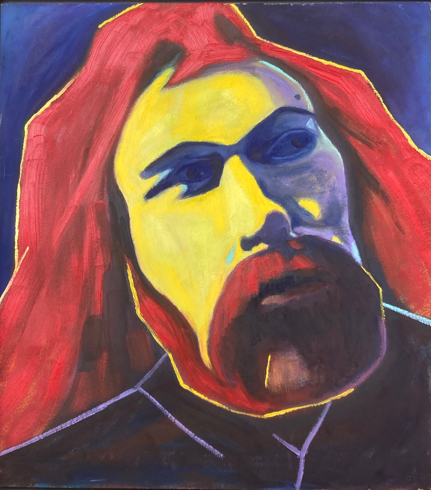 Cees, 2006 - olieverf op paneel, 63 x 56 cm, particuliere collectie