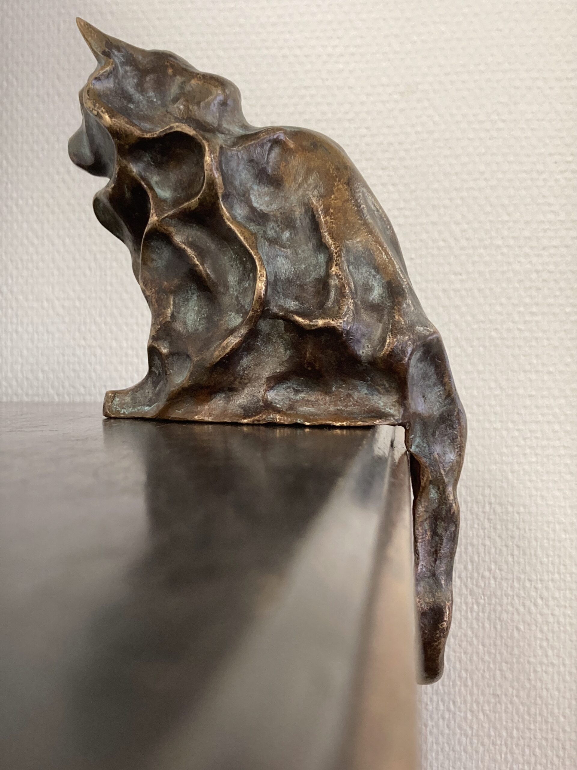 Karesz - brons, h.26 cm