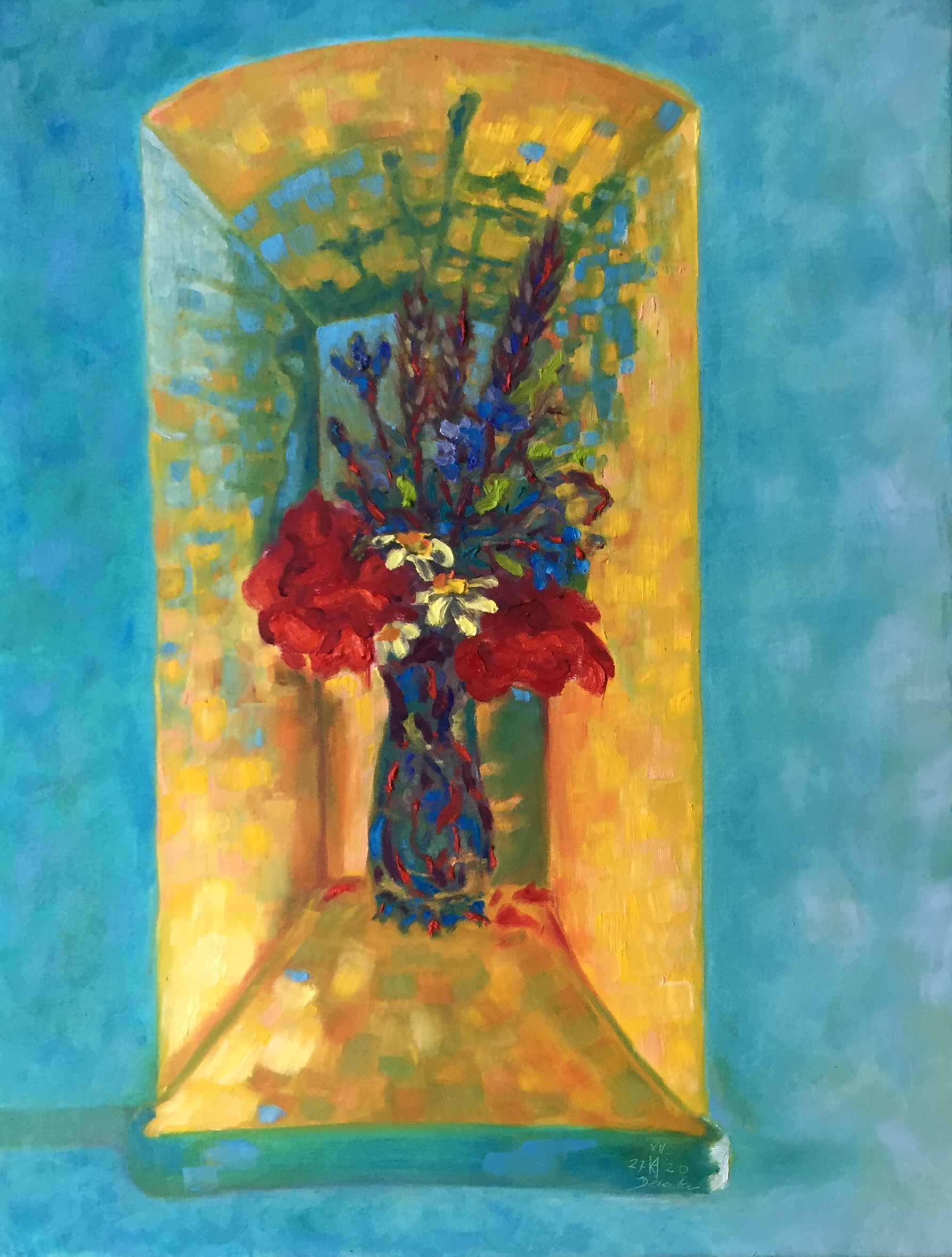 Nisje Buzsák, 2020 - olieverf op doek, 65 x 50 cm