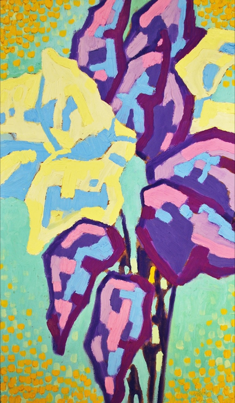 Seringen, 2009 - olieverf op paneel, 67 x 41 cm, particuliere collectie