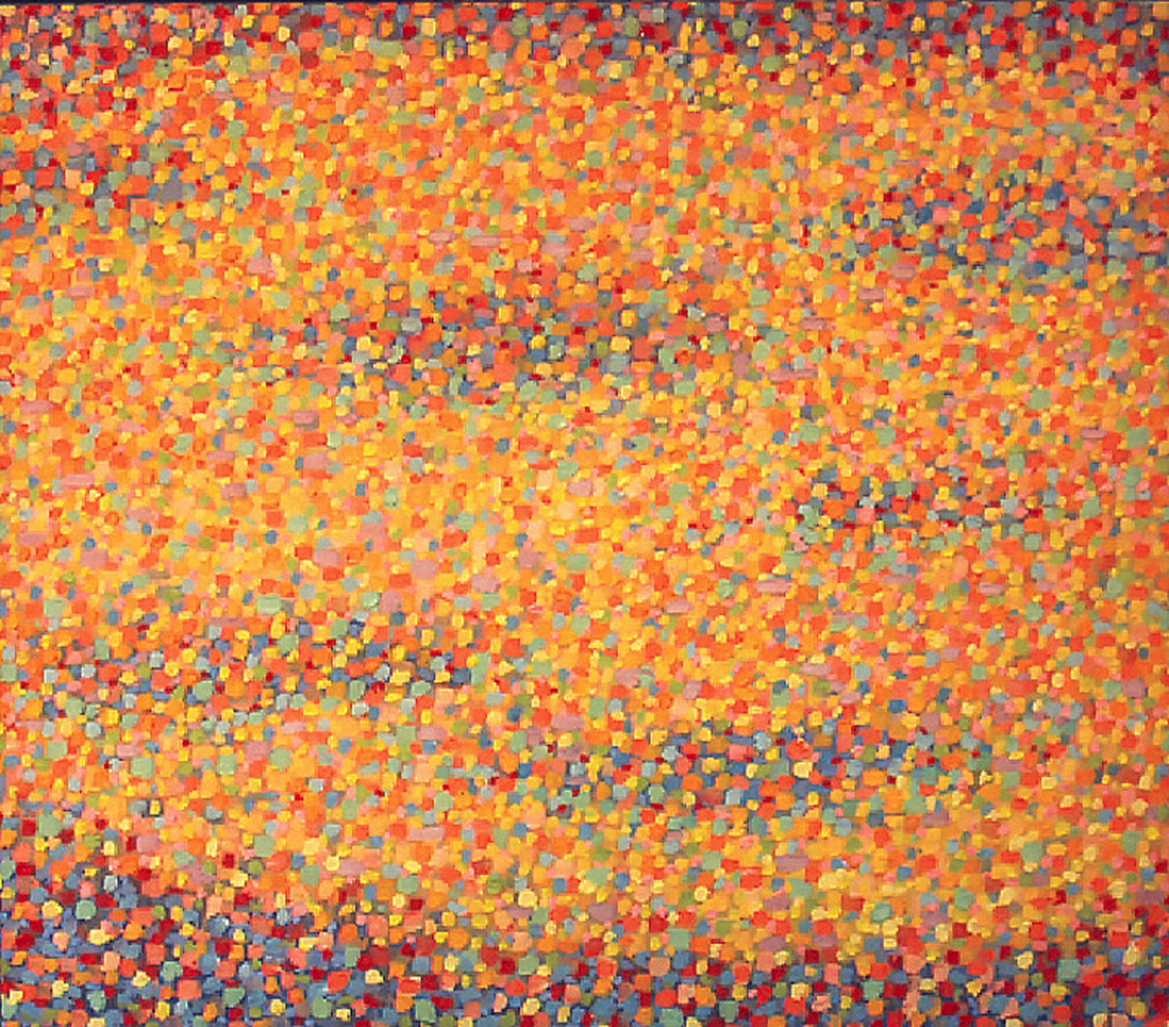 Zonnig strand, 2003 - olieverf op doek, 90 x 100 cm, particuliere collectie