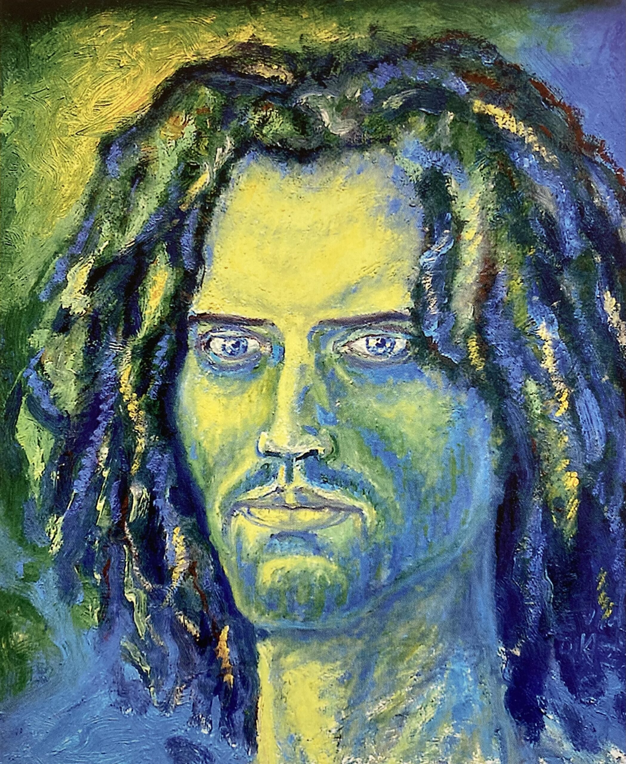 Zelfportret, 2001 - olieverf op paneel, 43 x 40.5 cm, particuliere collectie